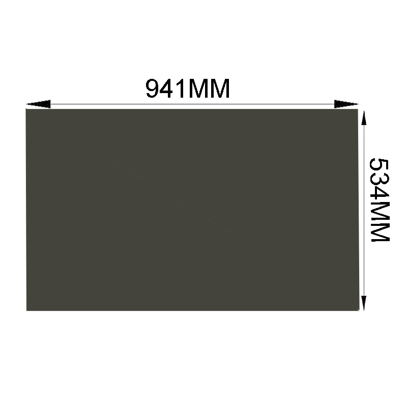 Feuilles de Film polariseur de télévision LCD, , 42 pouces, 90 degrés, pour écran LED LCD, 1 pièce