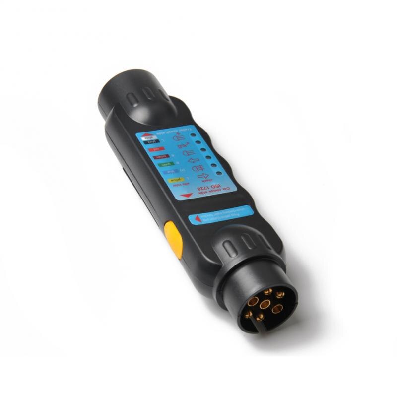 Neue 7 Stift Auto Abschleppen Licht Tester Anhänger Wohnwagen Abschleppen Abschleppen Bar Licht Verdrahtung Schaltkreis-Tester Steckdose diagnostizieren Werkzeuge