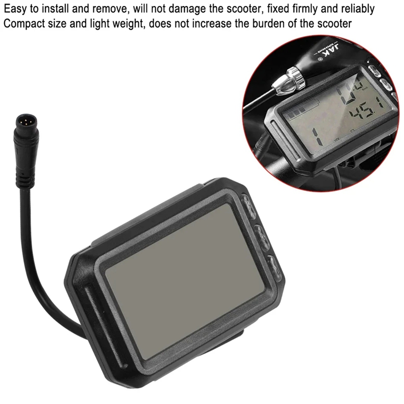 A57T Elektrische Scooter LCD Display Meter 36 V-60 V Panel Display Dashboard voor Kwheel S12 Kugoo G Booster e-Scooter
