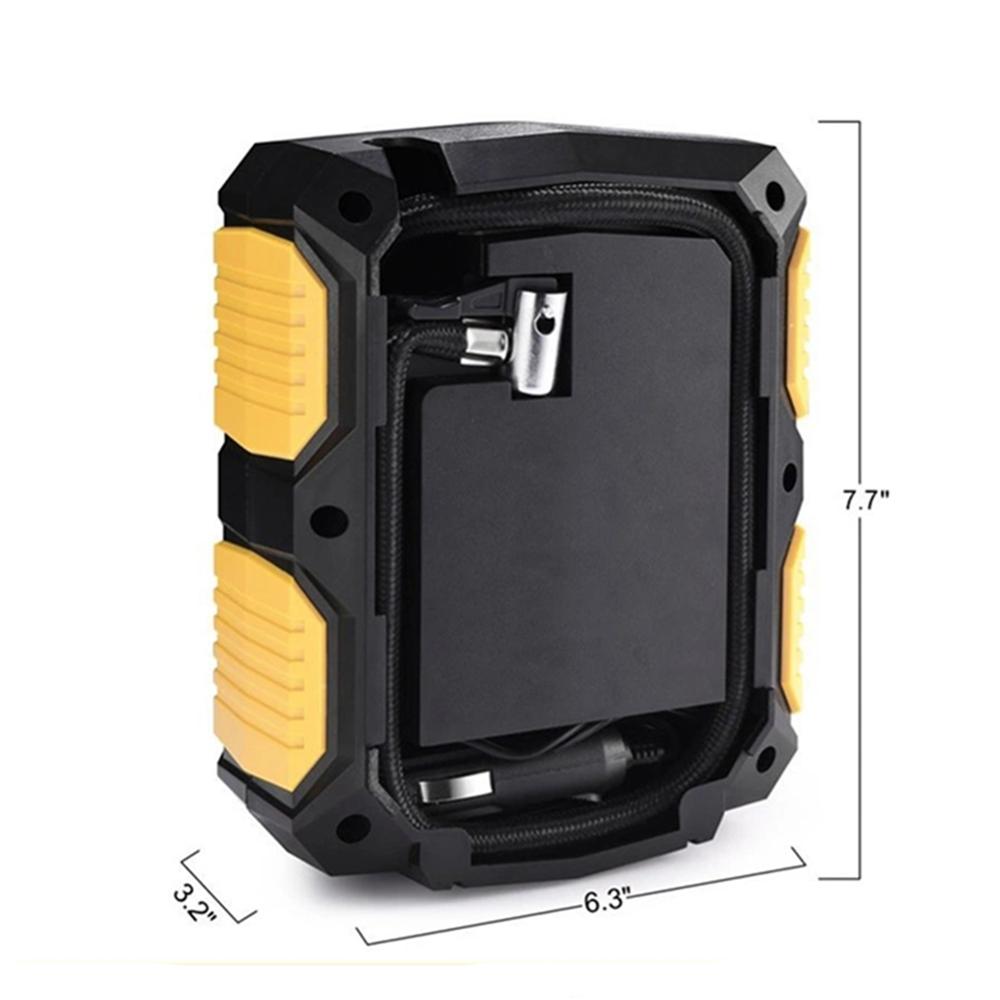 Digital Tire Inflator DC 12 Volt Car Portable Air Compressor Pump 150 PSI Car Air Compressor for Car Motorcycles Bicycles