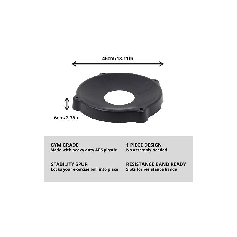 Exercise Ball Chair Stand Base For Yoga Swiss Stab Grandado exercise-ball-chair-stand-base-for-yoga-swiss-stab-grandado