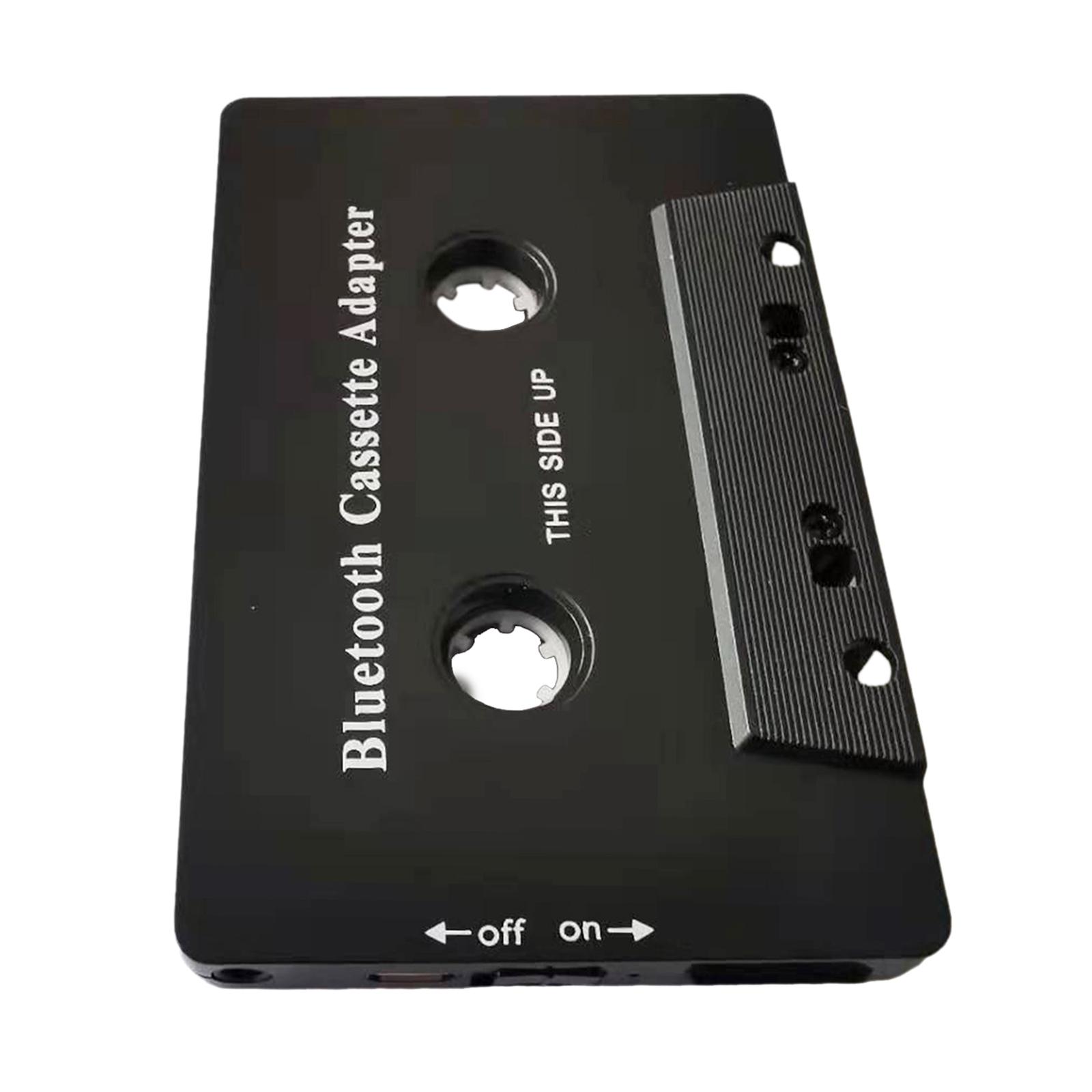 Car Audio Bluetooth Wireless Cassette Receiver with Stereo Audio Cassette to AUX Adapter AUX Tape Convert Plug and Play