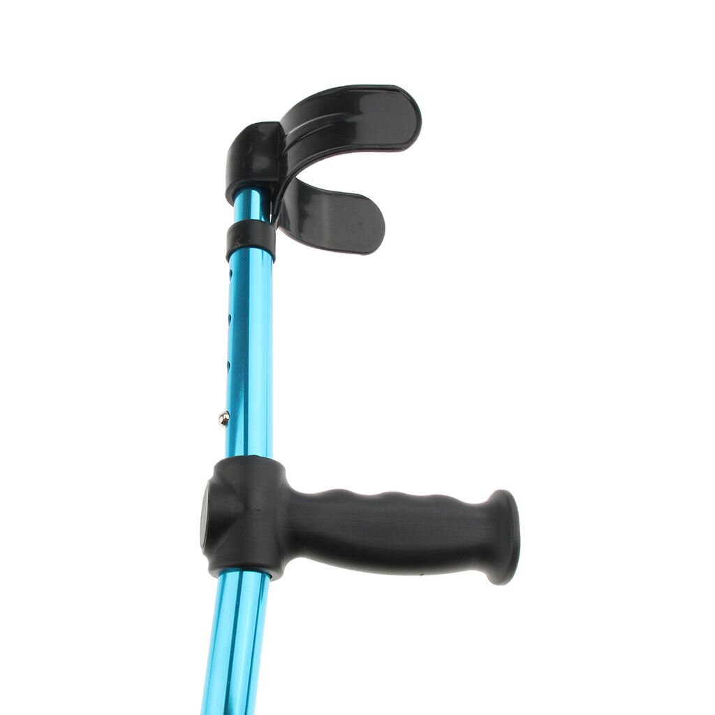 1/2 stk justerbar underarm albue underarm krykker vandrestok letvægts foldestokke aluminium trekking vandrestave