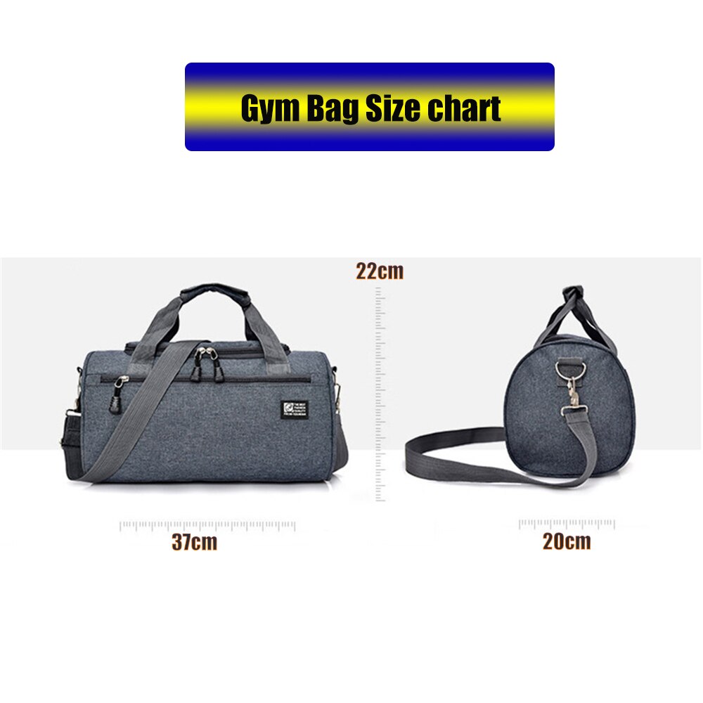 Bolsas de gimnasio para hombre y mujer, bolso de nailon impermeable, cilindro para exteriores, Mochila deportiva, bolso de viaje, 1798