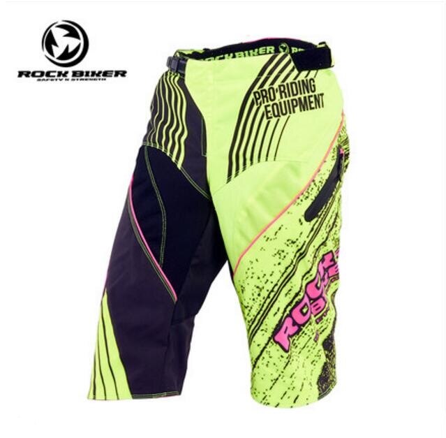 Sommer rock biker motorcykel offroad ridebukser motorcykel lokomotiv hockey shorts bukser bukser  of 900c oxford stof: Sort grøn / L