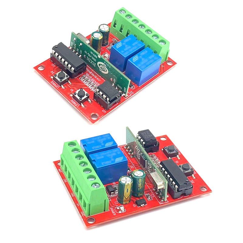 Universal Garage Door Remote Control Receiver 2CH For ERREKA ACM DEA DOORHAN AT-4 MOTORLINE DITEC 433mhz Fixed Rolling Code