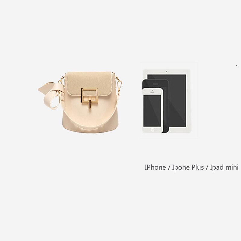 Vintage strik handtassen dames trendy eenvoudige leren effen kleur bucket bag sac a main bolsas feminina