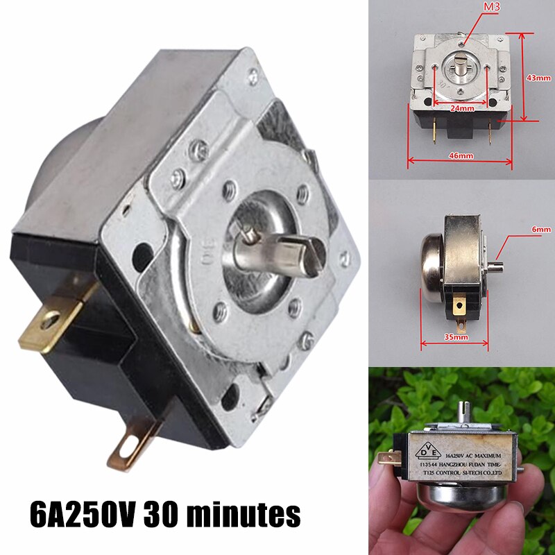 30 Minutes Delay Timer Electric Pressure Cooker Timer Mechanical Rice Cooker Time Switch for Electronic Microwave Oven Cooker