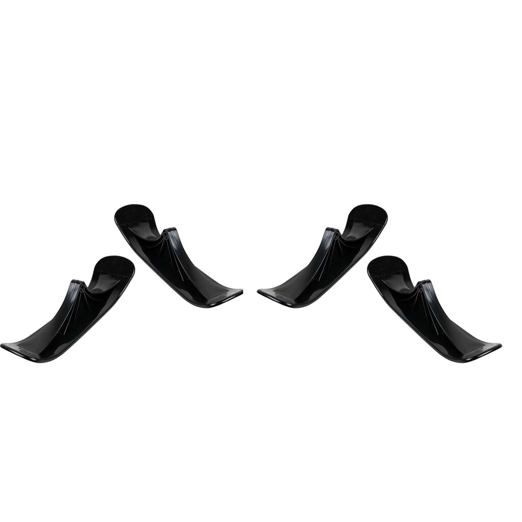 2Pair Winter Kids Ski Scooter Fun 2-in-1 Sleigh Toboggan Refit Birthday