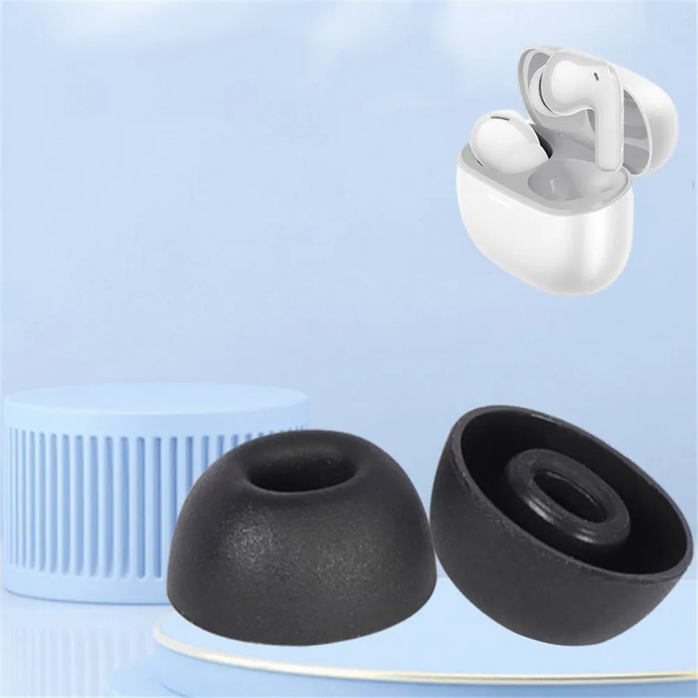 6 Stuks Siliconen Oordopjes Tips Voor Xiaomi Redmi Buds 5 Pro Oordopjes Vervanging Oortelefoon Kits Oordopjes Oorgels Accessoires Reparatie