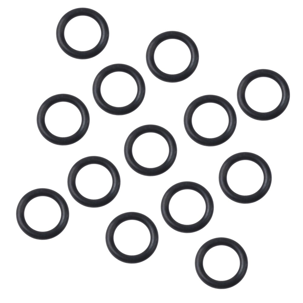 100Pcs Zwart Rubber O-Ringen Voor Wormen Wacky Rig O-Ring Tool Vissen Bite Indicator Rubberen Afdichting pakking Vissen Accessoires