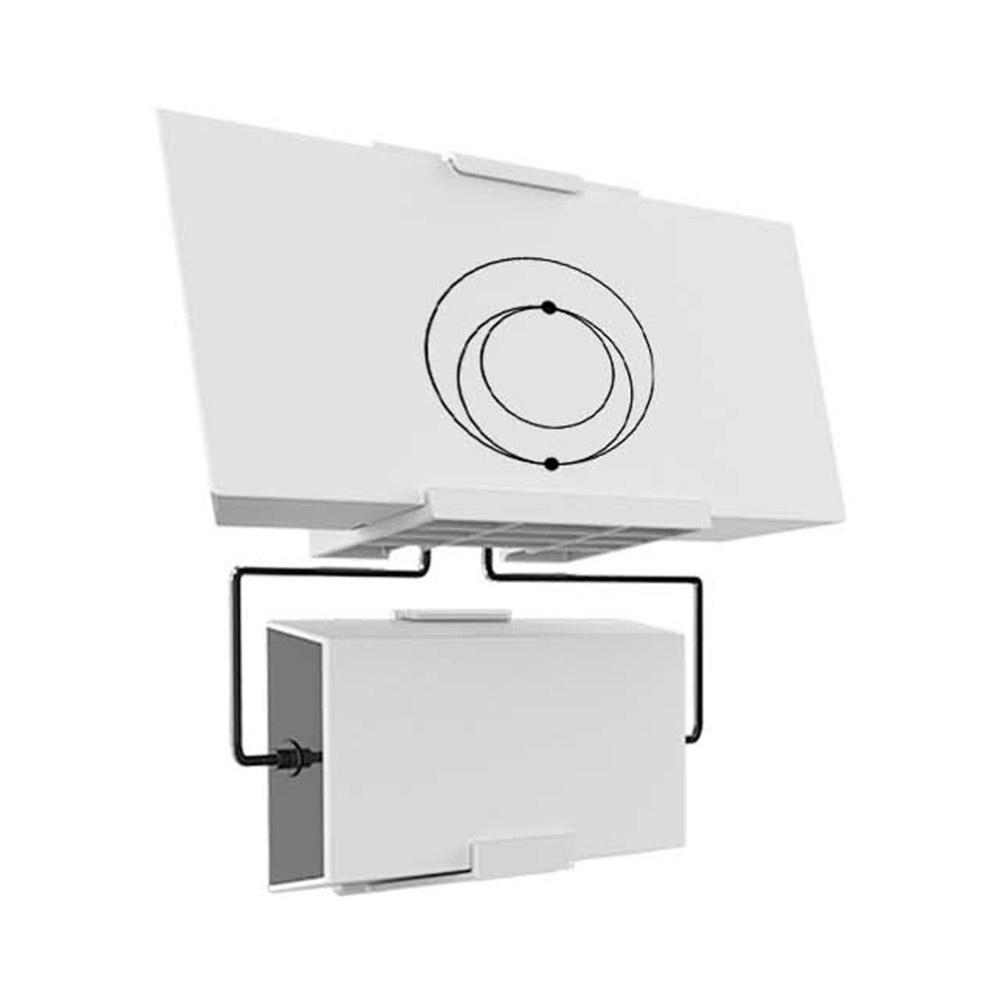 Router Power Bracket Set Wall&Roof Installation Metal Kit Wall Mount Storage Holder for StarLink Gen3 V3