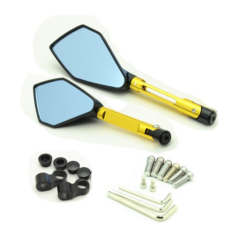 CNC Aluminium Motorbike Stuur Spiegels Achteruitkijkspiegel 6 Kleuren Spiegel voor Honda X-ADV 750 Grom MSX125 MSX125SF