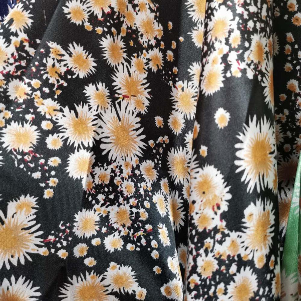 Tissue craft Soft Satin fabric Flower DIY Lining Material craft flower glossy Polyester Charmeuse Fabric: 6