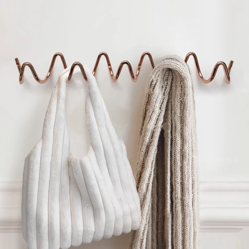 Ganchos para bata, colgador de toallas, estante de pared para uñas, ganchos, perchero, soporte para ropa para baño, cocina, dormitorio, pasillo, accesorios de Hardware