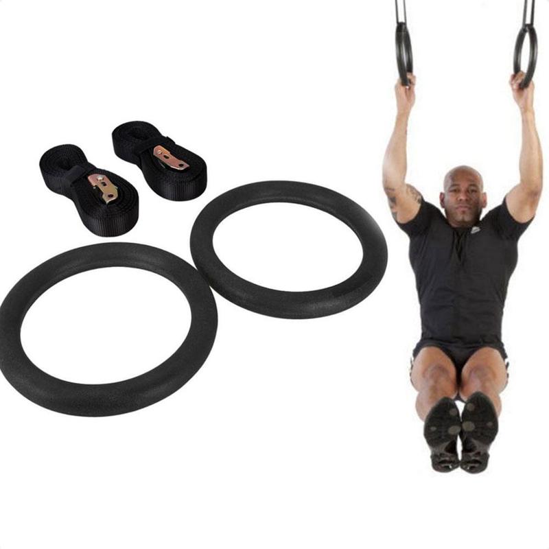 Wooden 28mm Exercise Fitness Gymnastic Rings Exerc... – Vicedeal