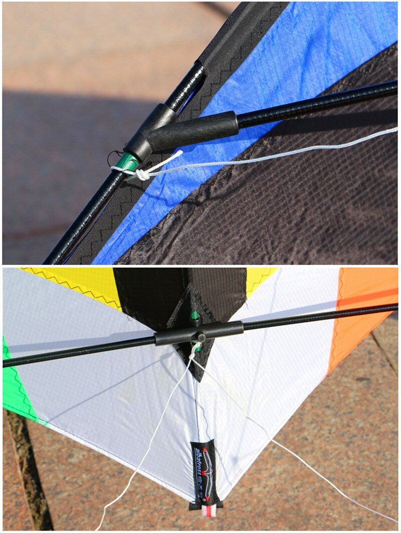 Cometas profesionales para adultos, cometas profesionales de doble línea para hacer acrobacias, cometas de potencia de windsurf, hablar loudy, , 2,2 m