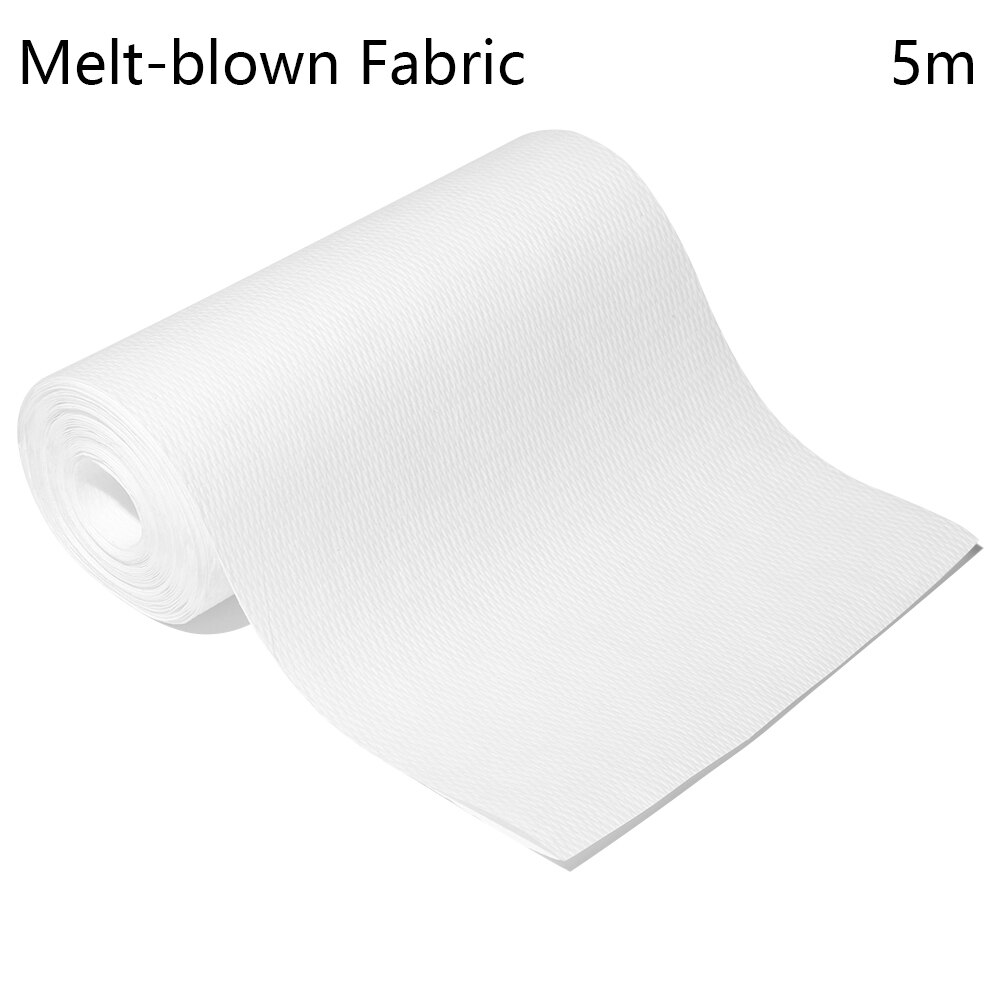 FAST 5M DIY Anti-splash Waterproof Layer Fabric Mouth Face Craft Melt-blown Filter Nonwoven Filter Skin-friendly Cloth: 5m