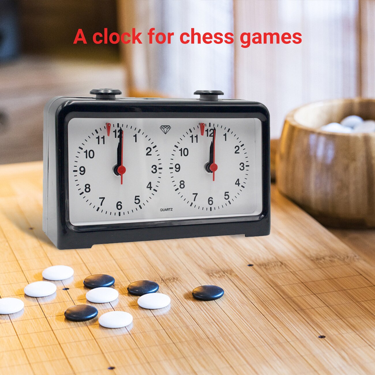 Schaakklok Schaken Timer Schaakklok Professionele Mechanische Schaken Klok Countdown Timer Geschikt Voor Allerlei Schaken Games.