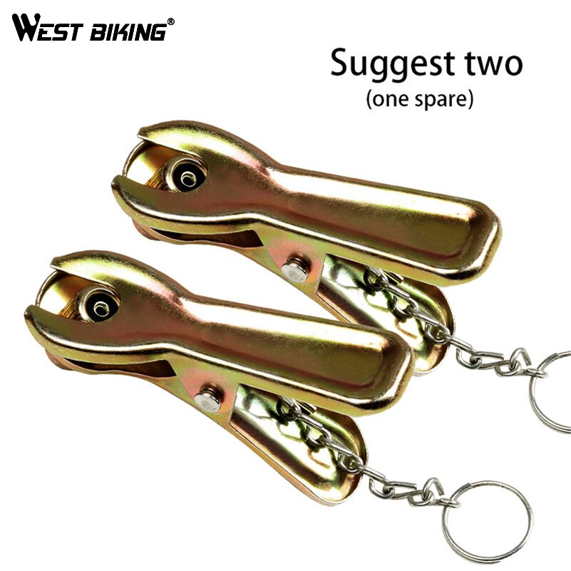 Westen RADFAHREN Fahrrad Pumpe Ventil Adapter Wandlung Clip Schrader Ventil Drehen Zu Ventil Wald Metall Pumpe Gas Düse Ventil Clip