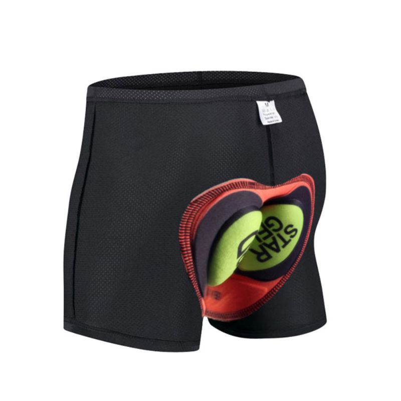 Cycling Shorts Women Men 3D Silicone cotton Bicycle Saddle Padded Underwear