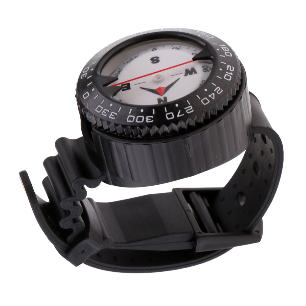 Brújula de muñeca para buceo, brazalete para buceo, esfera Norte y