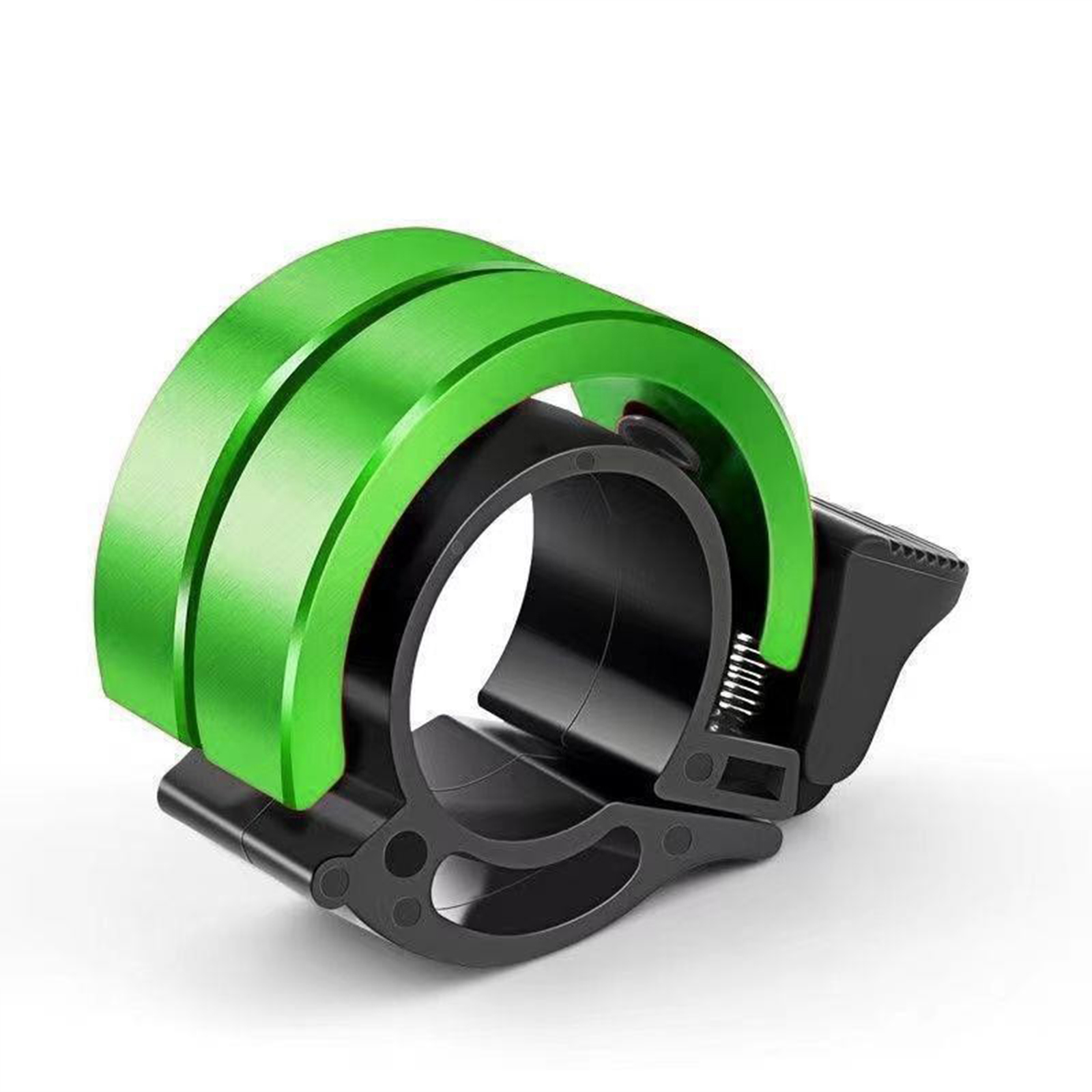 Sonnette de vélo Super forte pour vélo de montagne, klaxon Invisible universel pour adulte, accessoires d'équipement de vélo pliant: vert clair
