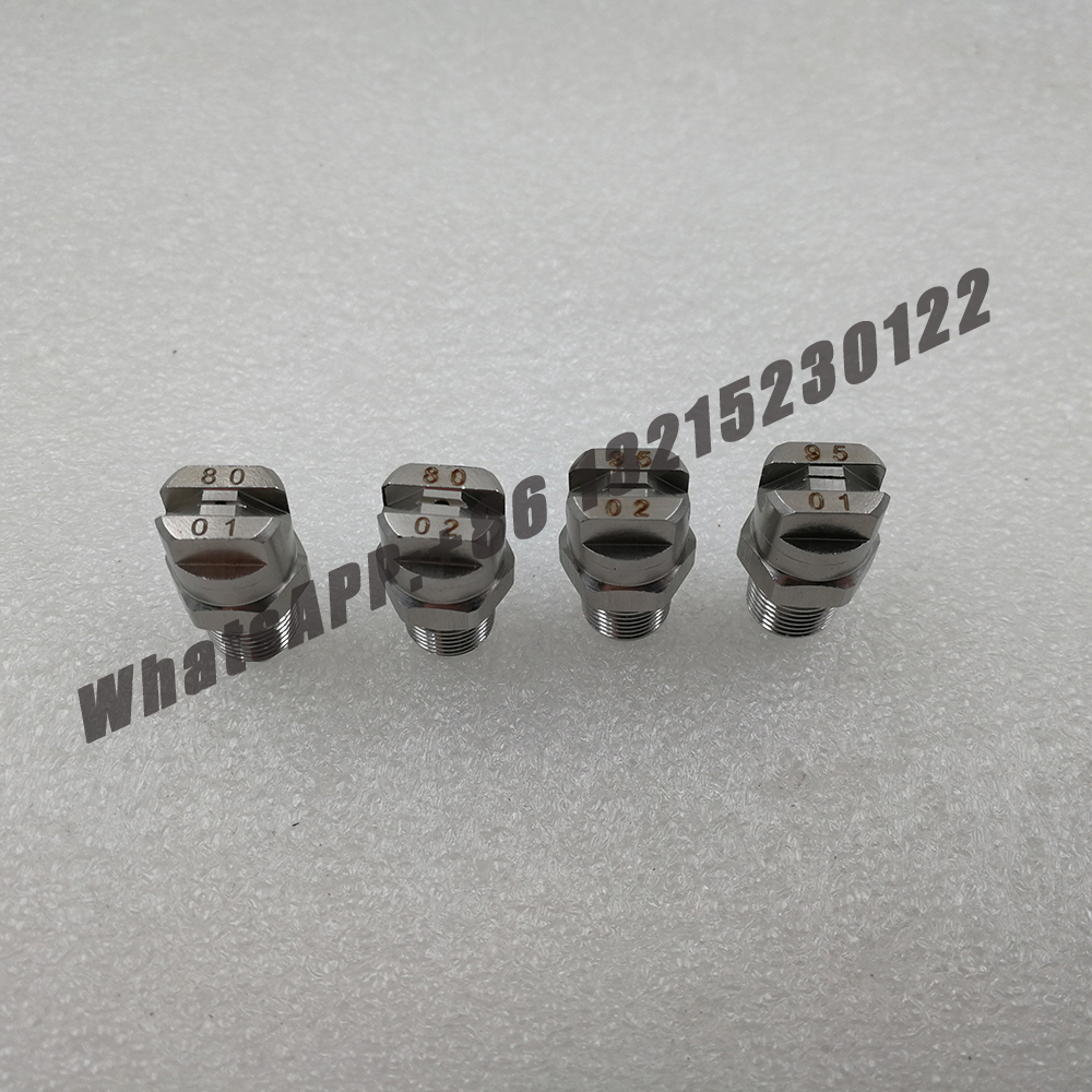 (10 teile/los) 1/8 "1/4" ss304 Flachlüfter-Sprüh düse, Industrie-/Werks reinigung, Stauben tfernungsdüse
