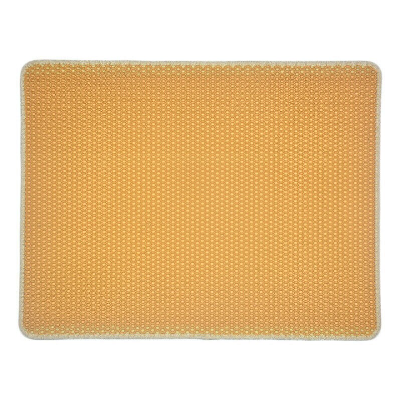 6 Kleuren Nest Mat Huisdier Tapijt Kat Zand Kattenbak Mat Katten Waterdichte Matten Voor Huisdieren Katten Trapper Opvouwbare Eva antislipmatten: Yellow / L - 45x60cm