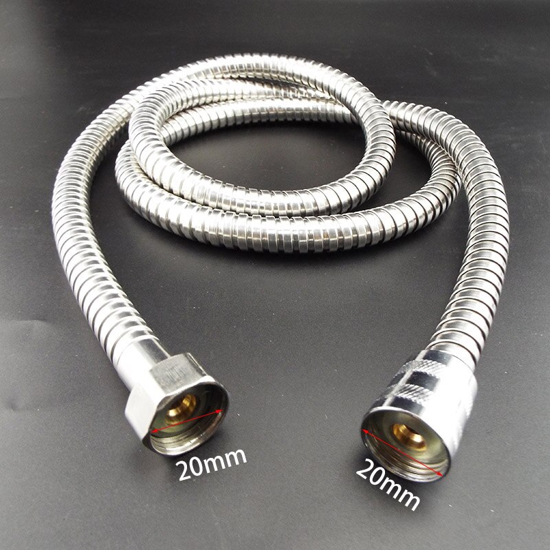 Water Shower Head Long Pipe Hose Tube Connector for Home Bathroom Shower Extension Plumbing Pipe Pulling Stainless Steel U26