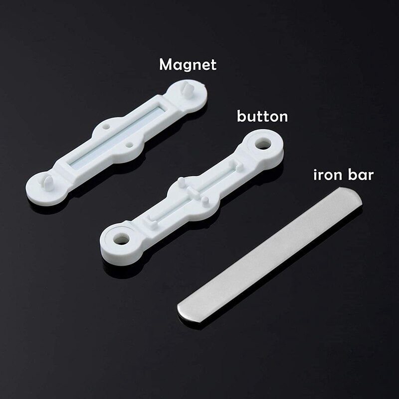 12Stck Magnetische Streifen Magneten Selbst-Klebstoff Magnetische Streifen einstellen Für DIY Fliege Netze, Vorhänge, Tür Vorhänge