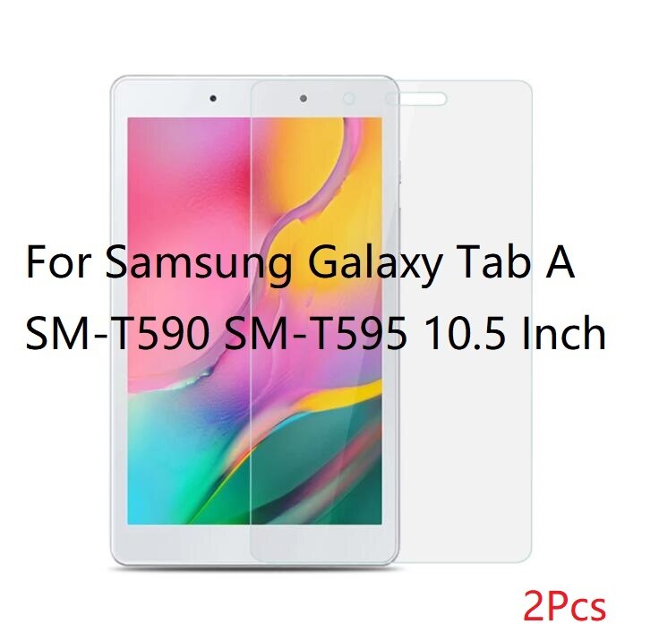 Tablet Schutz Glas Bildschirm Für Samsung Galaxy Tab S3 S4 S5e T720 S6 lite 10,4 P610 T860 S7 Plus 11 12,4 T870 T970 Glas Film: Tab A T590 T595