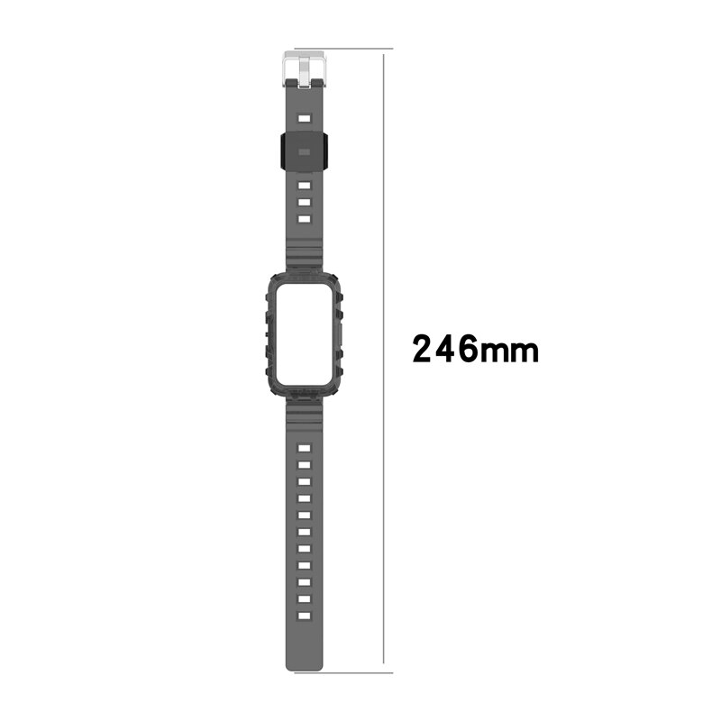 Tpu Transparant Smartband Pols Horlogeband Voor Huawei Band6 Kleurrijke Siliconen Horloge Band Voor Honor Band 6 Accessoires Armband