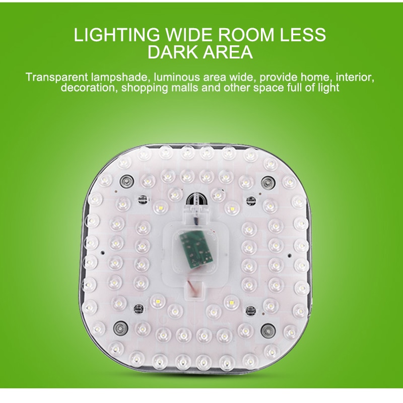 LED Ceiling Lamps Module 12W 18W 24W 36W LED Light Replace Ceiling Light Source Easy Installation Indoor Lighting
