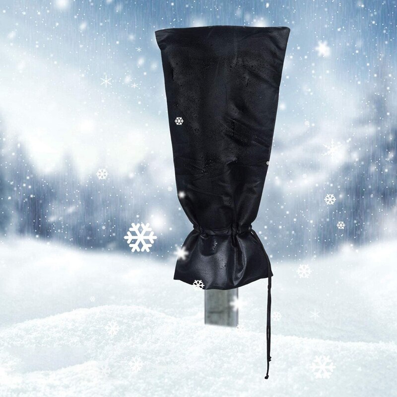 3Pcs Outdoor Faucet Covers for Winter Freeze Protection, Large Outside Garden Faucet Sock Insulation Cover Antifreeze