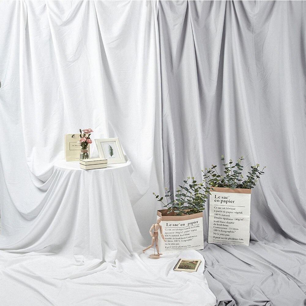 2.5*3m Pure White Photo Background Photography Backdrop Background for Photo Studio Pictures&Private Ins Photos for photo shoot