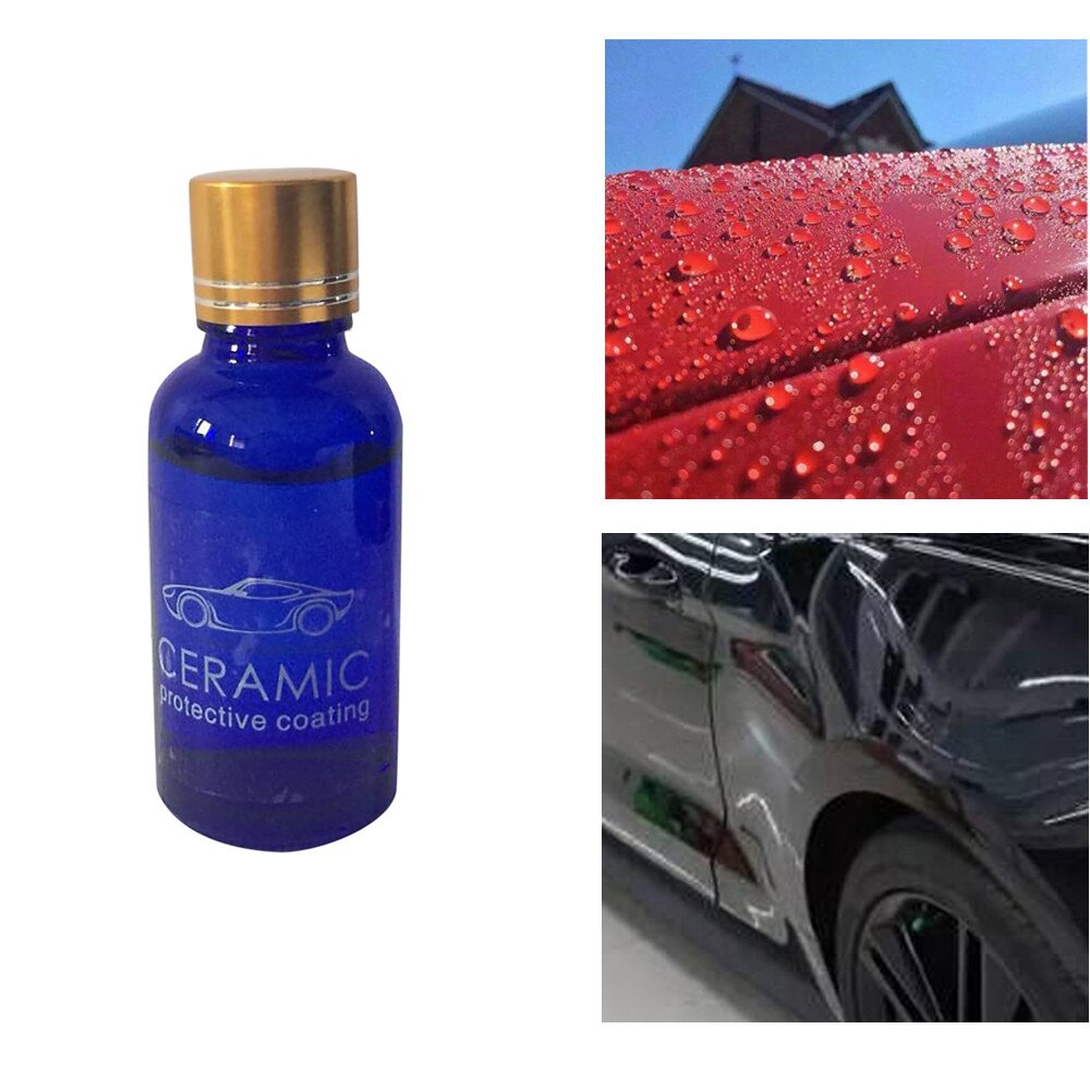 Revêtement en céramique Super hydrophobe | Liquide d'oxydation de voiture 30ML 9H ensemble de revêtement de verre pour bmw pour toyota pour volvo pour ford **