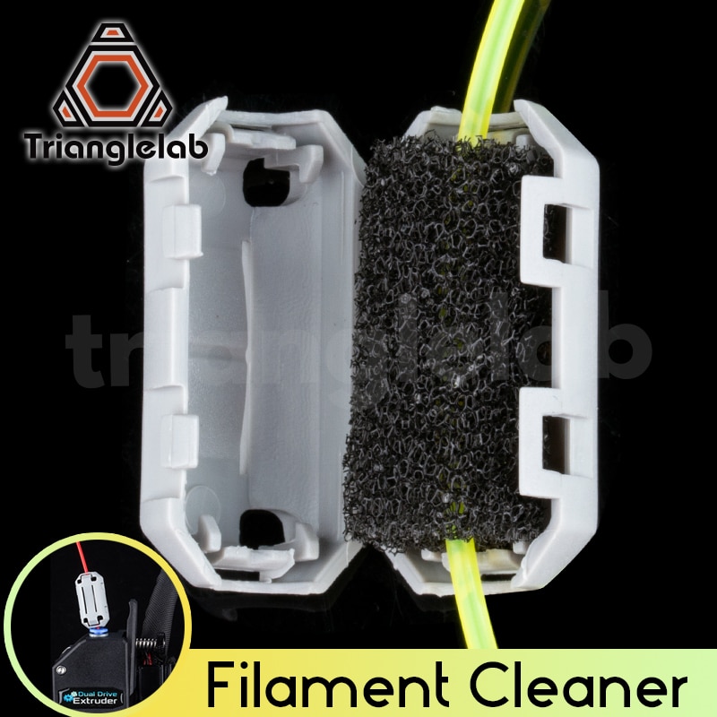 trianglelab Filament cleaning Antistatic blocking foam waste debris For hotend E3D V6 nozzle cr10 ender3 anet A6 A8 prusa