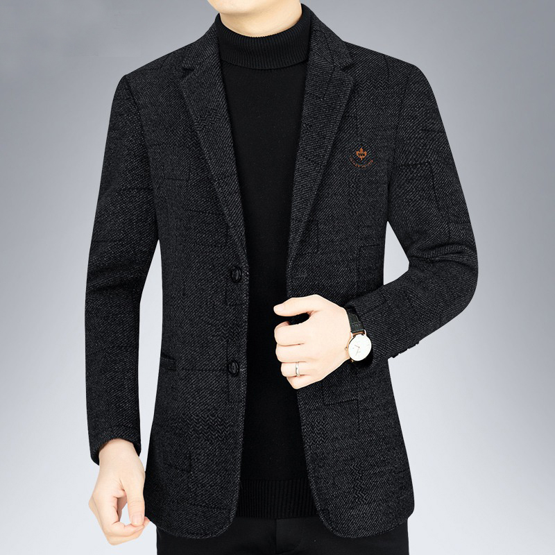 De Belangrijkste Van Colbert Heren Herfst En Winter Zakelijke Vrije Tijd Comfortabele Formele Herenkleding: 4XL / Black