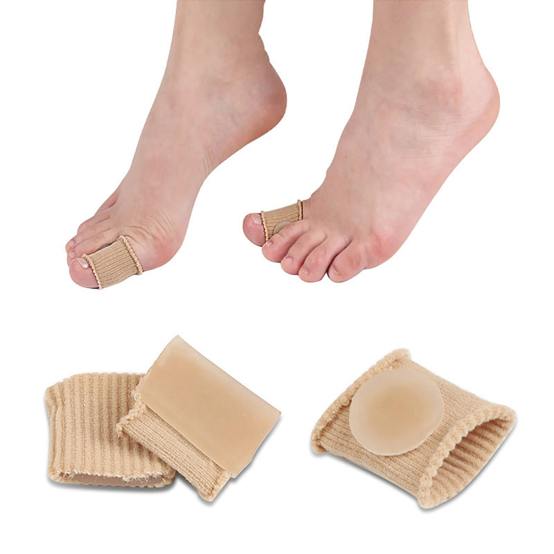 Stof Vinger Teen Protector Separator Buizen Voet Hand Pijnbestrijding Soft Massager Bandage Voetverzorging Gereedschap Eelt Bescherming Gereedschap
