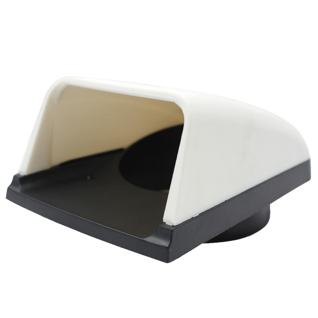 MagiDeal Marine Yachts Boat Vent Box for 3 Inch - Black White