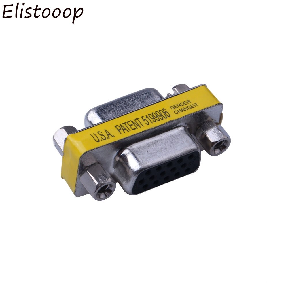 15 pin vga /svga gender converter adapter bender changer adapter converter swap vga honkabel
