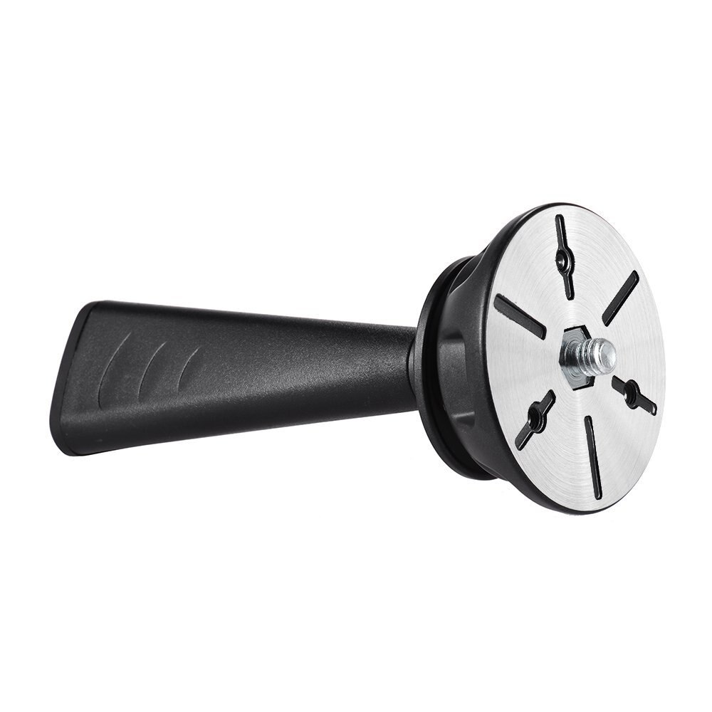 Miliboo kamera bollkopp myt 807 of aluminiumlegeringsstativ huvud 75mm och 3/8 skruvmatch manfrotto