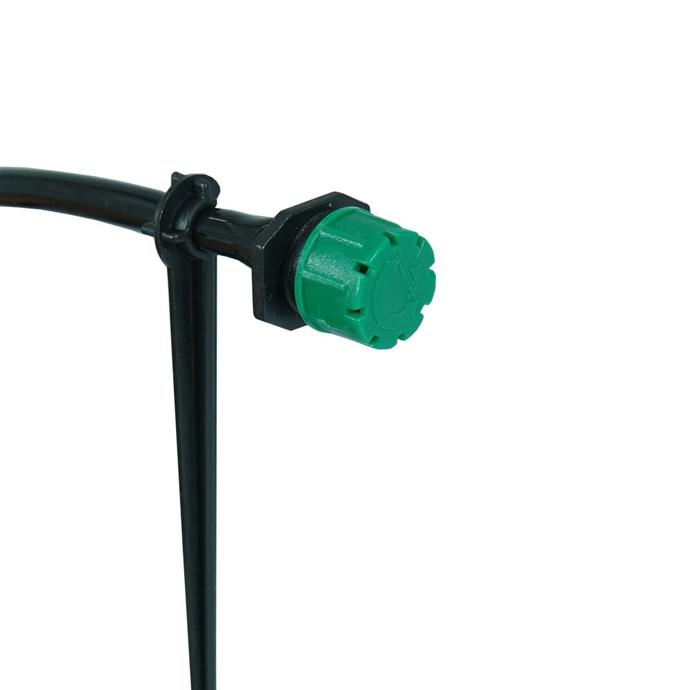 50M-5M 1/4'' Hose Micro Drip Irrigation System Garden Greenhouse Plant Watering Kit With Adjustable Drippers Sprinkler Emitter