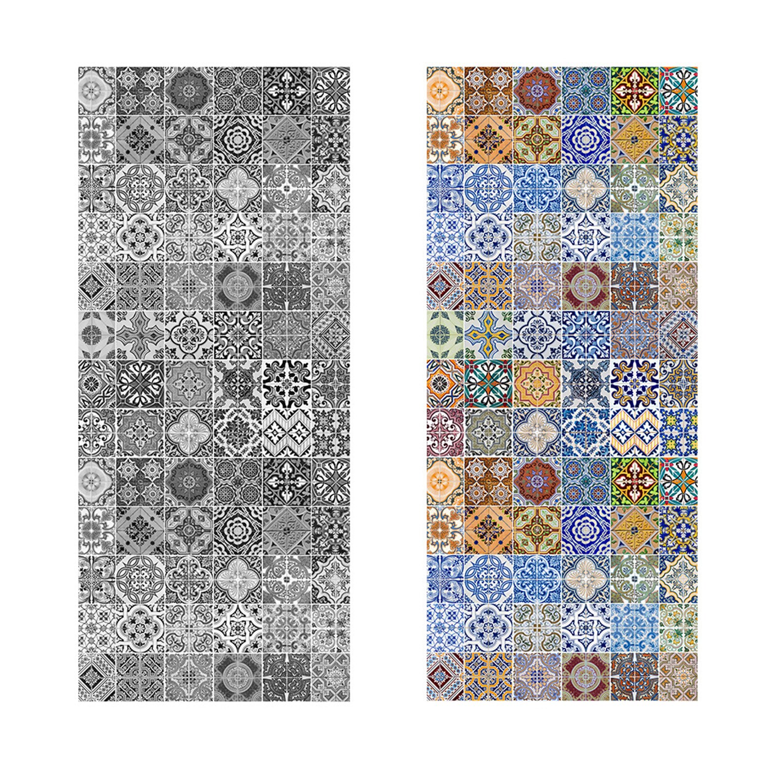 13 Strips Waterproof Stair Sticker Removable Step Stair Decals Peel And Stick Vintage Stair Sticker