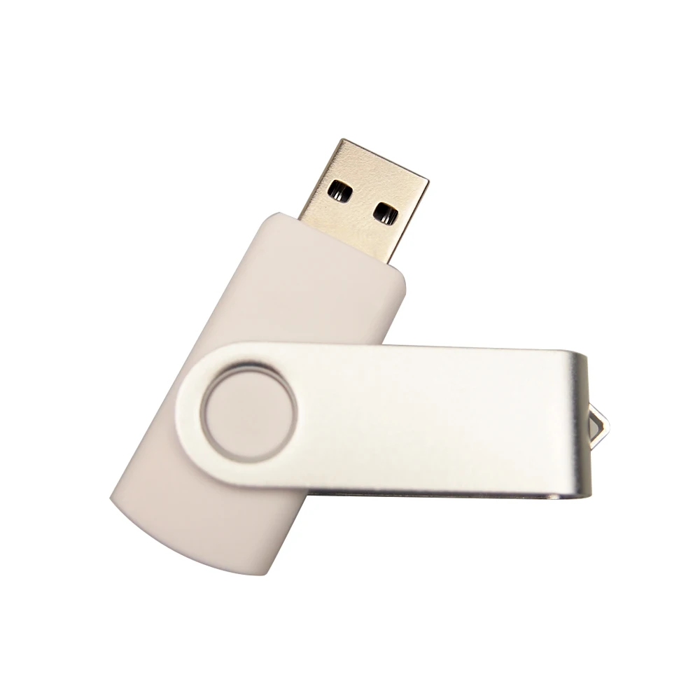 Metal USB Flash Drive 4GB 8G 32GB 16GB 64GB Waterproof Usb 2.0 Pendrive Portable Memory Stick for: WHITE / 16 GB