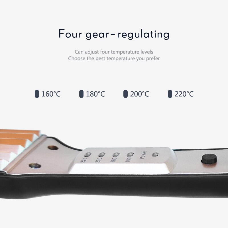 Kemei zawodowiec lokówka falista zaciskarka Twistline szczypce robić włosów kobiety moda lokówki kukurydziane ceramiczne narzędzia robić stylizacji