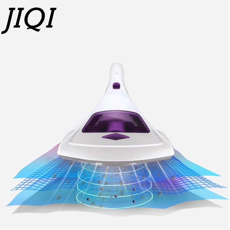 JIQI Mini Mattress UV Vacuum Cleaner Ultraviolet Light Bed Mites-Killing Sterilizer Controller Aspirator Dust Collector Catcher