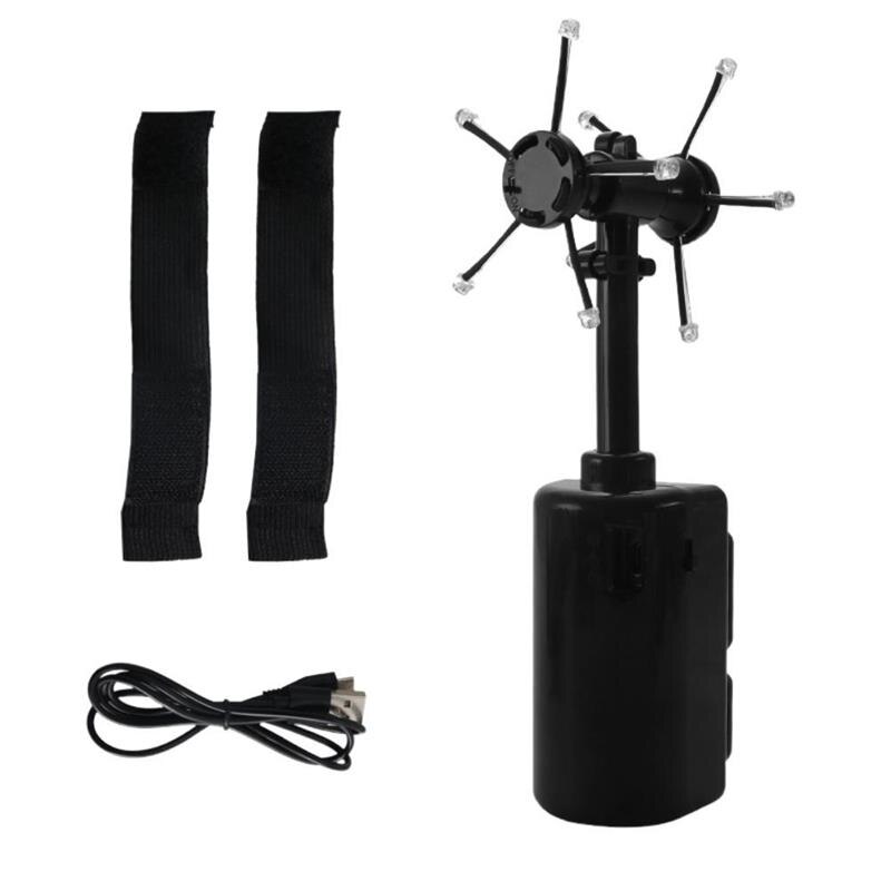 Led-blinkbälle, leuchtendes, rotierendes und schwimmendes spielzeug, spiralenpille, elektrisches spielzeug, verstellbarer spiralenpillengenerator