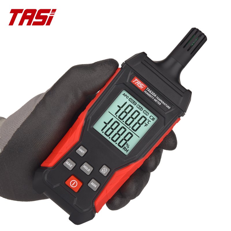 TASI TA620A Handheld Temperature Humidity Meter Tester Industrial Household Digital Thermometer Hygrometer High Precision Sensor
